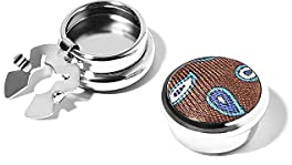 BRERA 67 - Fundas de botones para camisa de hombre, fundas de botones de joya fabricadas en Italia, cubierta de botón de muñeca plateada, elegantes accesorios para puños, idea de regalo para hombres