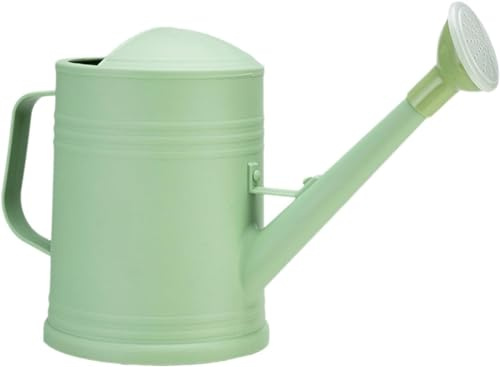 Youning Gießkanne 2L Garten Giesskanne Klein Gießkanne Zimmerpflanzen Blumengießkanne Wasserkannen mit Abnehmbarer Brause Kunststoff Gartengießkanne Pflanzengießkanne für Innen und Außen (Y Hellgrün)