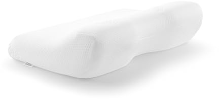 TEMPUR ErgoPlus MDV Kopfkissen, M (54 x 32 x 11/6 cm), Weiß