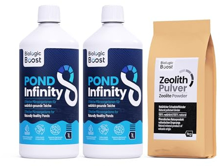 Biologic Boost - Pond Infinity Plus (Effektiven Mikroorganismen gegen Algen im Gartenteich) (2 Liter)