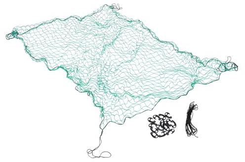 Ciieeo Ladeflächen Ladenetz 1,5 x 2,2m Elastisches Nylonnetz Mit Haken Für Pickup Truck Anhänger Dachgepäckträger Universelles Ladungssicherungsnetz Außen