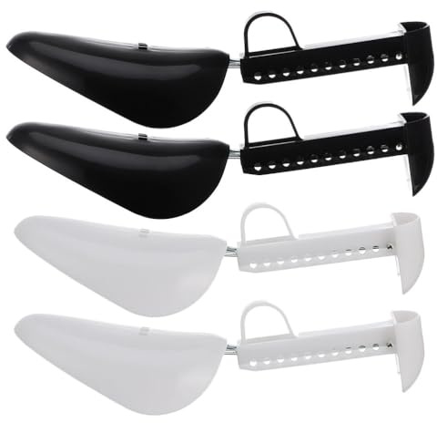 BESPORTBLE Adjustable Shoe Stretchers for Women 2 Pairs Shoe Expander Set Durable Keeper for Wide Fit and High Heels Footwear Care at Home