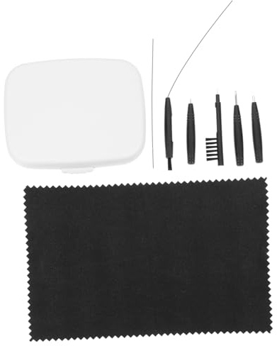 FRCOLOR Reinigungsset Für Hörgeräte Mit Magnet-reinigungsbürste Kompaktes Zubehör Für Tägliche Pflege Und Reinigung Von Hörverstärkern Wiederverwendbar Und Tragbar