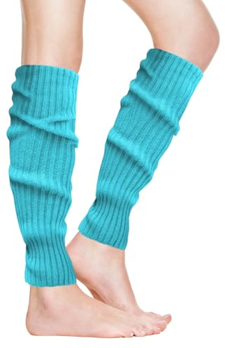 YEAMLTE Stulpen für Damen, Beinstulpen Damen Winter, 80er und 90er Jahre Leg Warmers, Warme Lange Beinwärmer, Stulpen für Schlittschuhe, für Frauen-Karneval, Warme Winteraccessoires