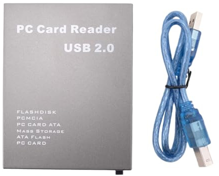 Tacdas Lector de Tarjetas USB2.0 PCMCIA Lector de Tarjetas Lector de Tarjetas de PC Adaptador USB 2.0 una PC PCMCIA Disco Flash Lector de Tarjetas de Memoria