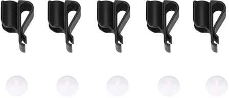 5 Stücke Golf Putter Clips, Golf Clubs Clamp Golf Putter Halter Mit Ball Marker Golf Auf-Kurs Zubehör Putter Clip