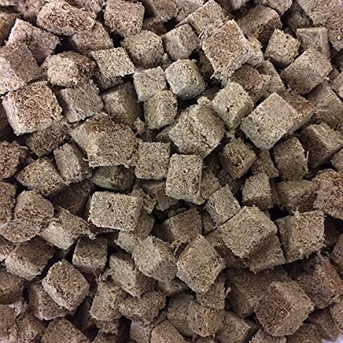 ProRezult Freeze Dried Tubifex Cubes Worms Fish Food - Tropical Marine Cichlid Goldfish Discus Turtles Terrapin (25g)
