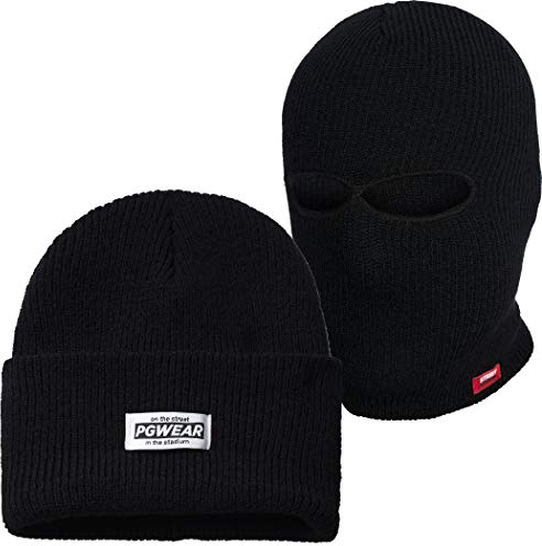 PG Wear Mütze und Sturmhaube Troublemaker 2 in 1 schwarz, Navy, Einheitsgröße