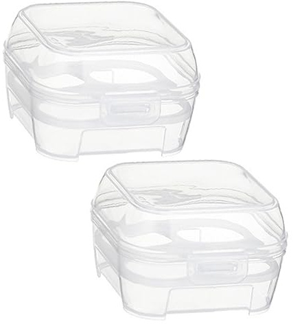 Uonlytech 8stücke Eierbox Tragbare Eierhalter Aus Hochwertigem Kunststoff Grid Für Kühlschrank Für Camping Und Outdoor-aktivitäten Stabil Und Leicht Transportierbar