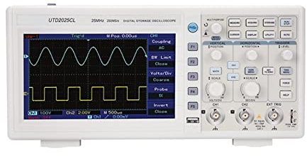 KOZWAY Oscilloscope, 202 5cl / 2102CEX Oscilloscope numérique de Poche 100m Double Canal Upo2104cs / cm (Size : UPO2072CS)