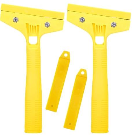 2 PCS Wallpaper Tool Heavy Duty Wall Non Slip Soft Grip Tool Durable Effortless Tiles and Stubborn Materials with 20 Accessories
