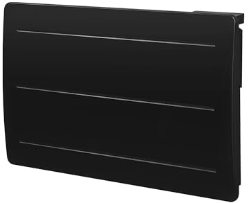 Adam Onyx 1500 W radiatore elettrico con anima in ceramica antracite