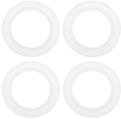 YINETTECH 4 Piezas de Tapón Emergente para Lavabo de Bañera Junta de Arandela de 43,5 X 28,5 Mm Junta de Anillo de Silicona Sello de Drenaje de Piso para Lavabo Se Adapta A Tapones de Lavabo