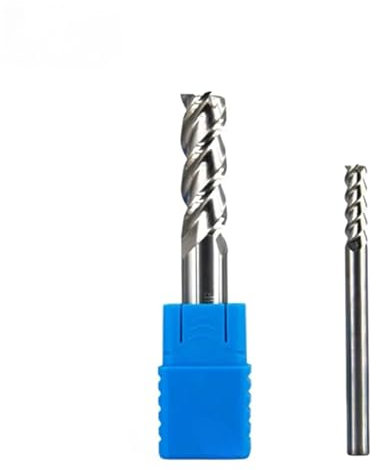 1 stücke Hrc50 3 Flöten Aluminium Schaftfräser 1mm ~ 20mm 4mm 6mm 8mm 10mm 12mm 50L ~ 100L Metall Fräsmaschine CNC Fräser Wendeschneidplatten(D10x30dx10x75L)
