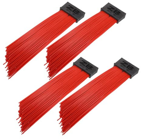 OSOLADY 4pcs Push Broom Head Sweeper Broom Head Replacement for Garden Outdoor Dust Mop