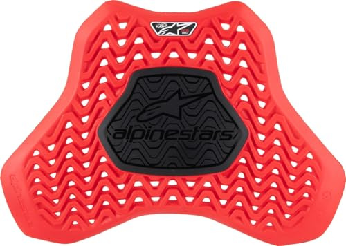 Alpinestars Nucleon Plasma Racing Brustprotektor, schwarz/rot, M | Atmungsaktiv