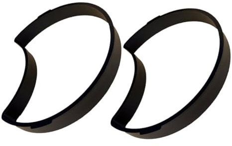 Levemolo 2pezzi Stampo Per Calcestruzzo Da Giardino Mold Plastica Per Creare Percorsi Decorativi Per Patios e Facile Da Rimuovere e Personalizzare