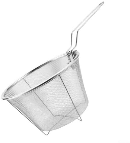 Sans passoire pour frire, cuire à la vapeur et rincer vos plats préférés (18 cm en acier 304)