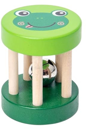 Holzrassel - Babyspielzeug 0-6 Monate | Easy-GRAP-Rasseln Spielzeug | Säuglingsrassel -sensorische Entwicklung Holzspielzeug für Neugeborene und Mädchen