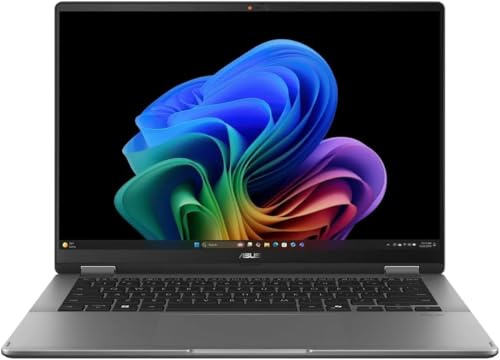 ASUS Vivobook Flip 14 2-in-1 Laptop: 14 OLED Touchscreen, Intel Core Ultra 7 256V Processor, 16GB RAM, 1TB SSD, Backlit Chiclet Keyboard, Thunderbolt 4, Copilot+ PC