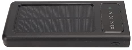 Solar Power Bank, Caricatore Portatile For Telefono Solare Da 20000 MAh, Display Di Alimentazione Con Doppia Uscita Caricatore Portatile For Telefono Solare Da 20000mAh(D)