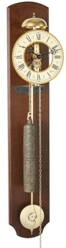 Hermle Mechanische Skelettuhr mit Metallräderwerk Lester II 68cm- 70992-030711