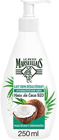 Le Petit Marseillais 48H Feuchtigkeitsabschreckende Milch Bio-Kokosnuss 250 ml