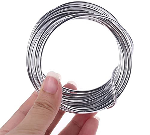 Lueao Cqinju-Welding Wire Rods 2.00mm*3m /5m Flux-cored Wires Hypothermia Aluminium Welding Solder Soldering Rods Wires Electrode For Welding, Multipurpose Repair Rods