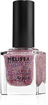 Melissa Smalto Unghie Lunga Durata Long Lasting Qube 10 Ml GLITTER (N. 123 Glitter Rose) | N. 123