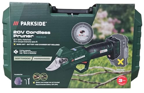 Angebot für PARKSIDE Astschere PAAS 20-Li 20V mit Akku/Ladegerät, kompatibel mit allen X20V Team Geräten