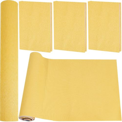 CRASPIRE Paño de Lino para Encuadernación de Libros 2000x425 mm Superficie de Tela Autoadhesiva Cubierta de Libro con Respaldo de Papel para Libros Álbum Álbumes de Recortes Cubierta Protectora