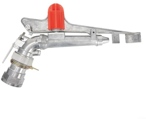 Gettimore G2 Große Abdeckung Sprinkler Bauernhof Garten Bewässerungssystem 39,6 m Radius 360° Einstellbare Zinklegierung Sprüher für Rasen Grasland Bewässerung