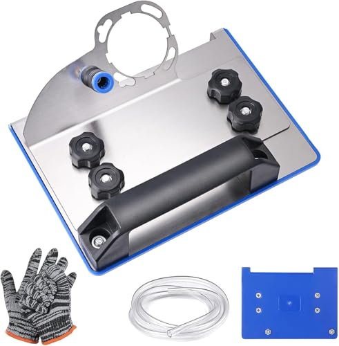45 Degree Tile Chamfering Tool with Angle Grinder Stand, Suitable for 100 Type Angle-Grinders, Angle Grinder Stand for Tile 45 Chamfer Cutting