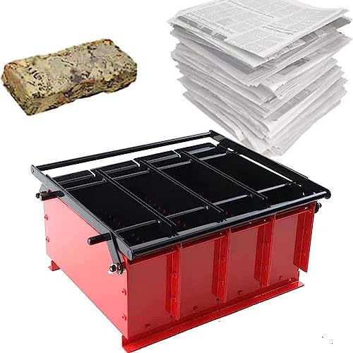 Log Briquette Maker - DIY Fire Brick Press for Efficient Heating and Fuel
