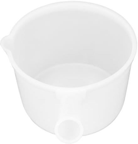 Haofy Mestolo per L'acqua in Plastica con Maggiore capacità per il Bagno, la Cucina, L'orto Agricolo, la Maniglia Resistente e Confortevole (WHITE)