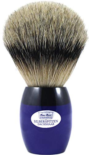 Hans Baier Exclusive Rasierpinsel Darkblue