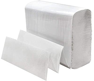 Perfect Stix Papierhandtücher, mehrfach gefaltet, Weiß, 2er-Pack Insgesamt 500 Handtücher