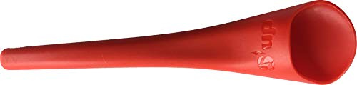 Mini S'up Spoon Essbesteck/Utensil für Menschen mit wackeligen Händen aufgrund von Arthritis, Schlaganfällen, Parkinson und anderen Behinderungen. Ideal für Kinder und Menschen mit kleinem Mund, Rot