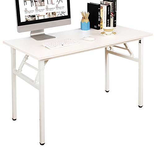 SogesPower Klapptisch Computertisch Tragbare Hochleistungstische für das Home Office, Camping, Workstation Study Desk Konferenztisch für das Home Office, LP-AC5