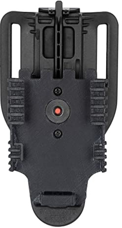 Safariland VUBL-Wechselsteg mit integrierter QLS-Aufnahmeplatte/schwarz, 50 mm Gürteldurchlass, 3-Fach höhenverstellbar, abnehmbar