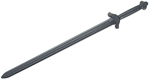 Martial Arts Black Polypropylene Plastic Kids Tai Chi Training Sword - 28.9
