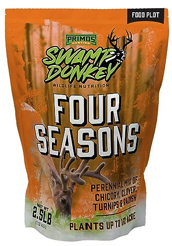 Primos Hunting Swamp Donkey Four Seasons 2.5 Pound Bag - Food Plot Seed