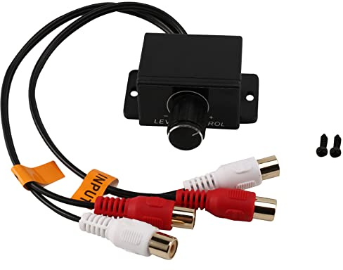 FutureHight Lc-1 - Controllo volume, convertitore audio Gain, colore nero