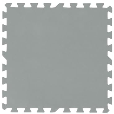 Bestway | Flowclear Pool-Bodenschutzfliesen XL-Pack | 18 Stück á 50 x 50 cm | Grau | ideal um Schutz des Poolbodens und des Rasens