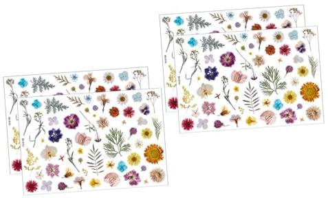 KOMBIUDA 4blätter Wandtattoo Blumen Wandsticker Selbstklebend Für Schlafzimmer Und Wohnzimmer Tlg Für Kreative Wanddekoration Abnehmbar Rückstände