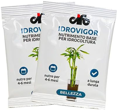 Idrovigor - concime nutrimento base idrocoltura [30 ml bustina monodose] (2 bustine)