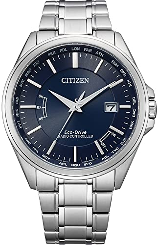 CITIZEN Herren Analog Quarz Uhr mit Edelstahl Armband CB0250-84L