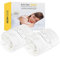 MONHOUSE Premium Soft Fleece Electric Blanket - Heated Under Blanket - Fully Fitted Heated Mattress Cover - Detachable Controller & Machine Washable - 3 Heat Settings - Single 65x135cm - White