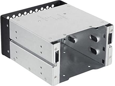 Mobestech Festplattenhalterung Dreifach-Rack Aus Aluminiumlegierung Mit Wärmeableitung Für