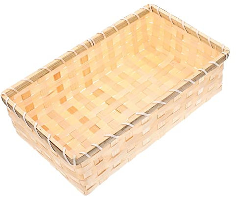 Cestino da Picnic Cestino portaoggetti per servire Pane in Vimini Intrecciato Ciotola in Rattan per Frutti di alghe Cestini per Uova da Picnic